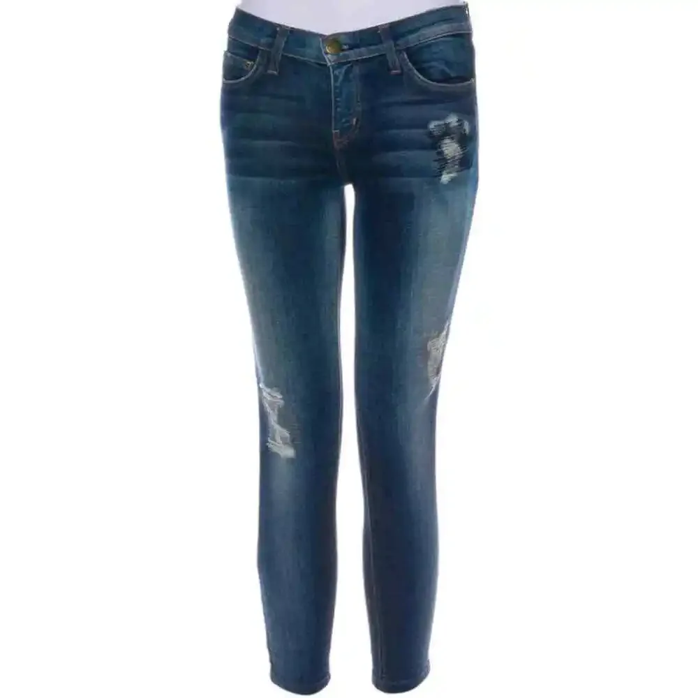 Current/Elliot Mid-Rise Skinny Leg Jeans, US26